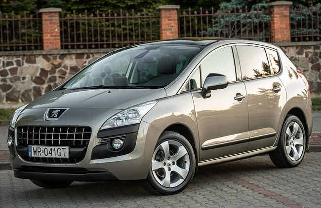 Peugeot 3008 cena 24900 przebieg: 188000, rok produkcji 2011 z Wyrzysk małe 407